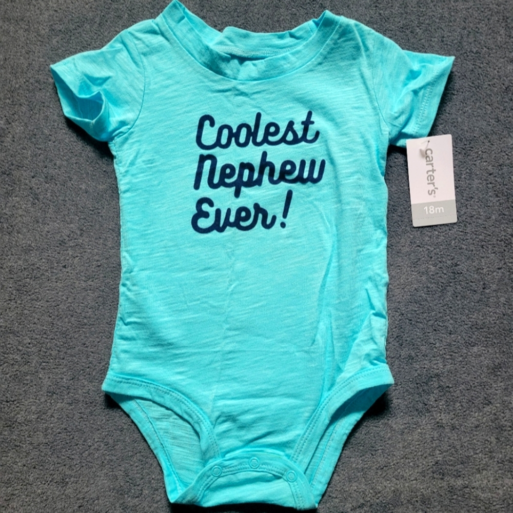 Coolest nephew onesie